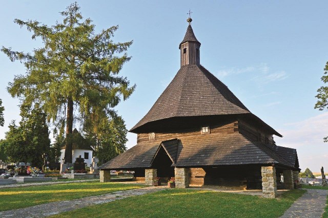 Drewniany gotycki Kościół Wszystkich Świętych